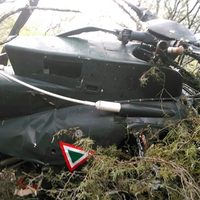 Cae helicóptero de la Fuerza Aérea en Tamaulipas; hay 2 muertos