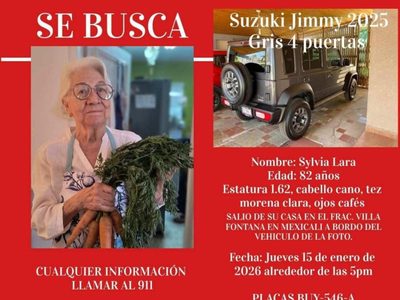 Investigan vehículo y cuerpo calcinados en Mexicali; la unidad pertenece a octogenaria desaparecida