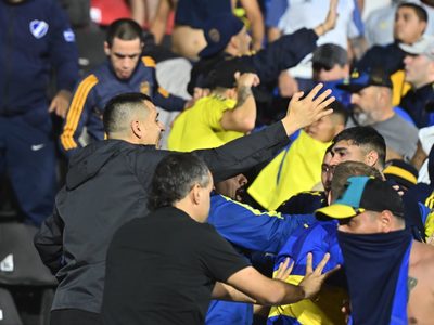 “Me salió bajar”: la primera reacción que tuvo Riquelme ante los incidentes en Boca-Gimnasia