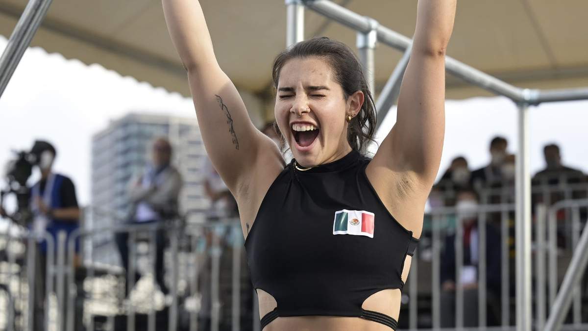 La atleta