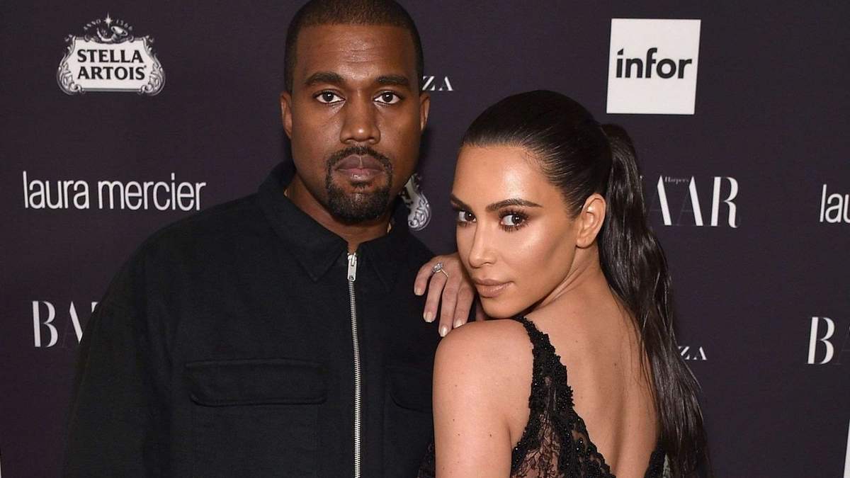 Kanye West y Kim Kardashian. Fuente: (Instagram)