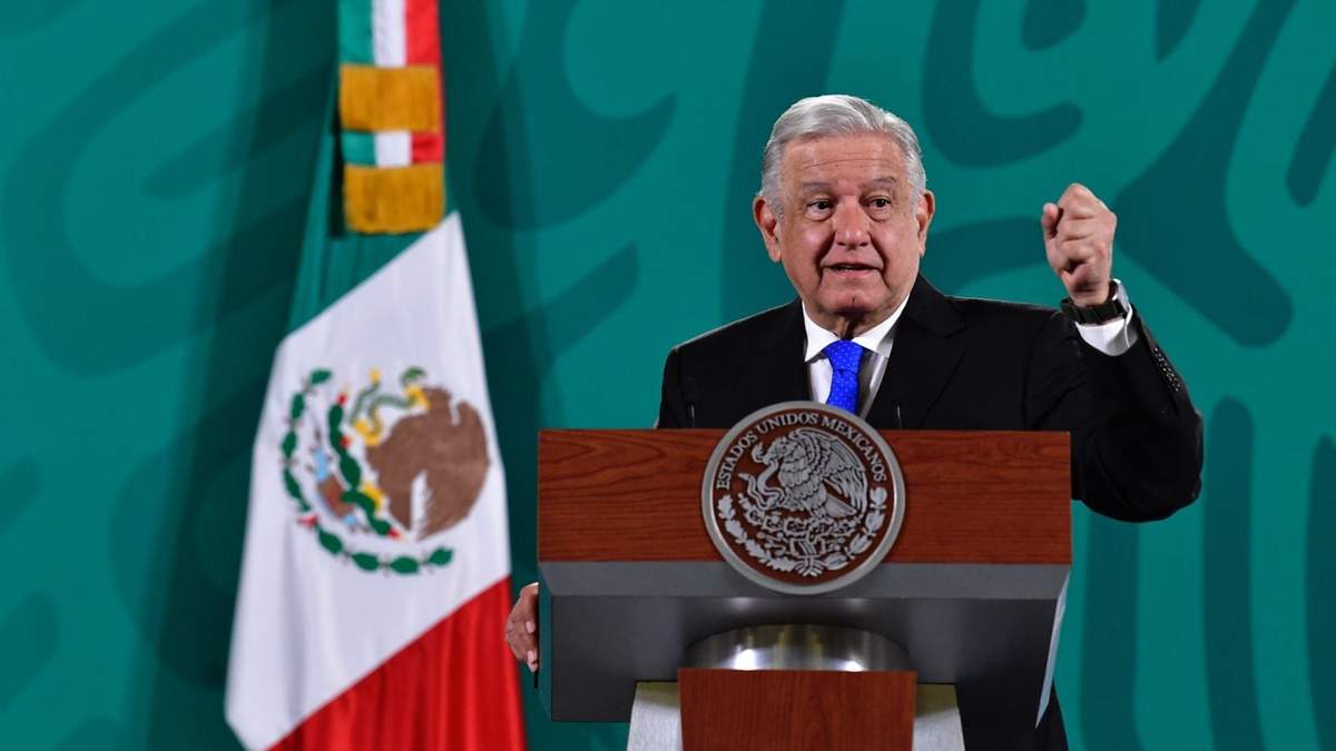 El presidente López Obrador