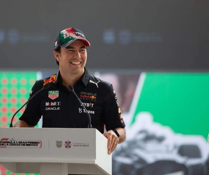 El piloto mexicano, Sergio Pérez