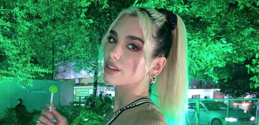 Dua Lipa. Fuente: (Instagram)