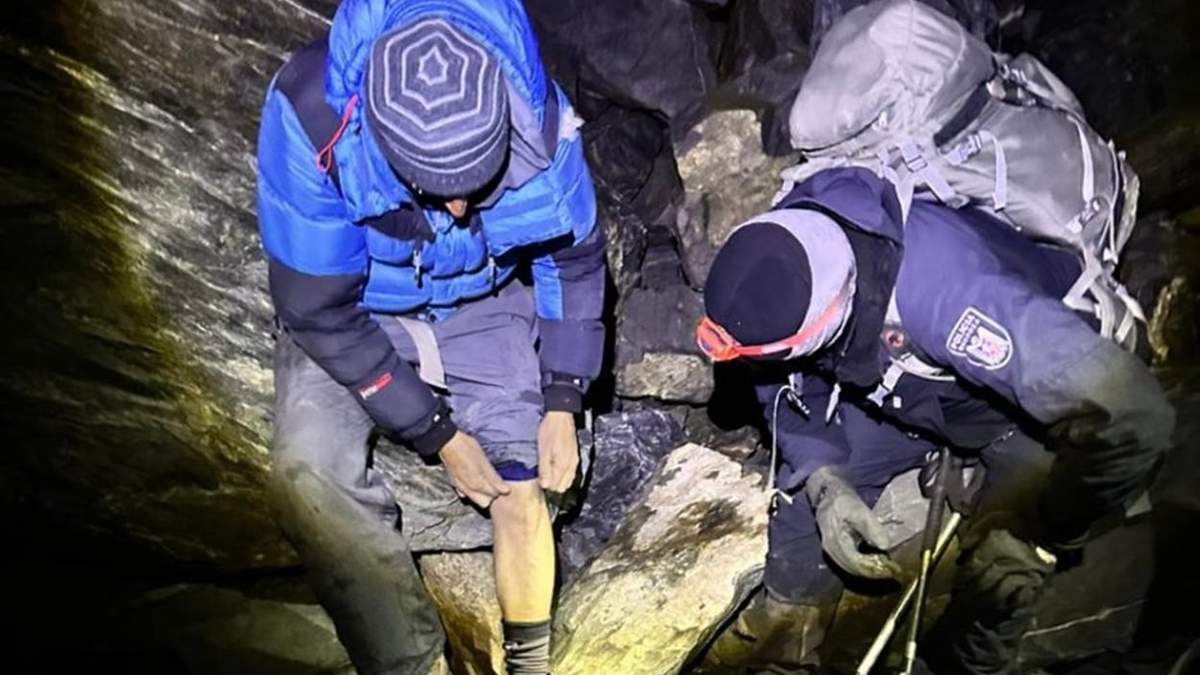 La Patrulla de Rescate asistió a montañistas en el Cerro El Plata