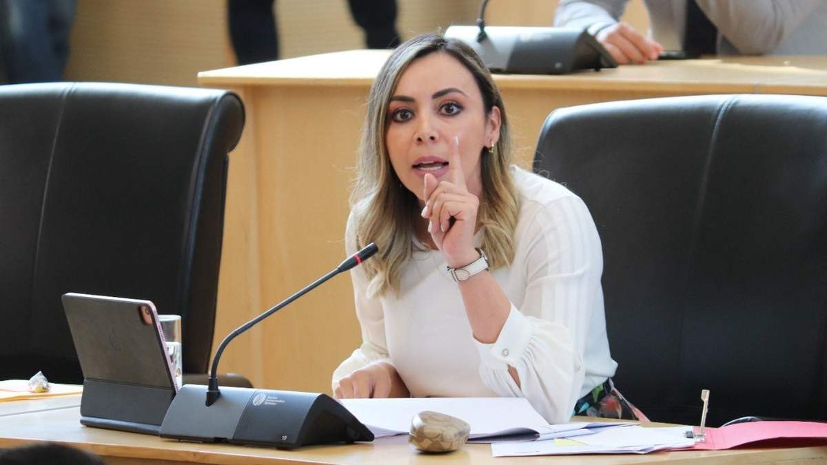 La diputada local del PRI en Guanajuato, Yulma Rocha Aguilar