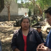 Lluvia de reclamos a Negrete en visita de Sheinbaum a Coyoacán