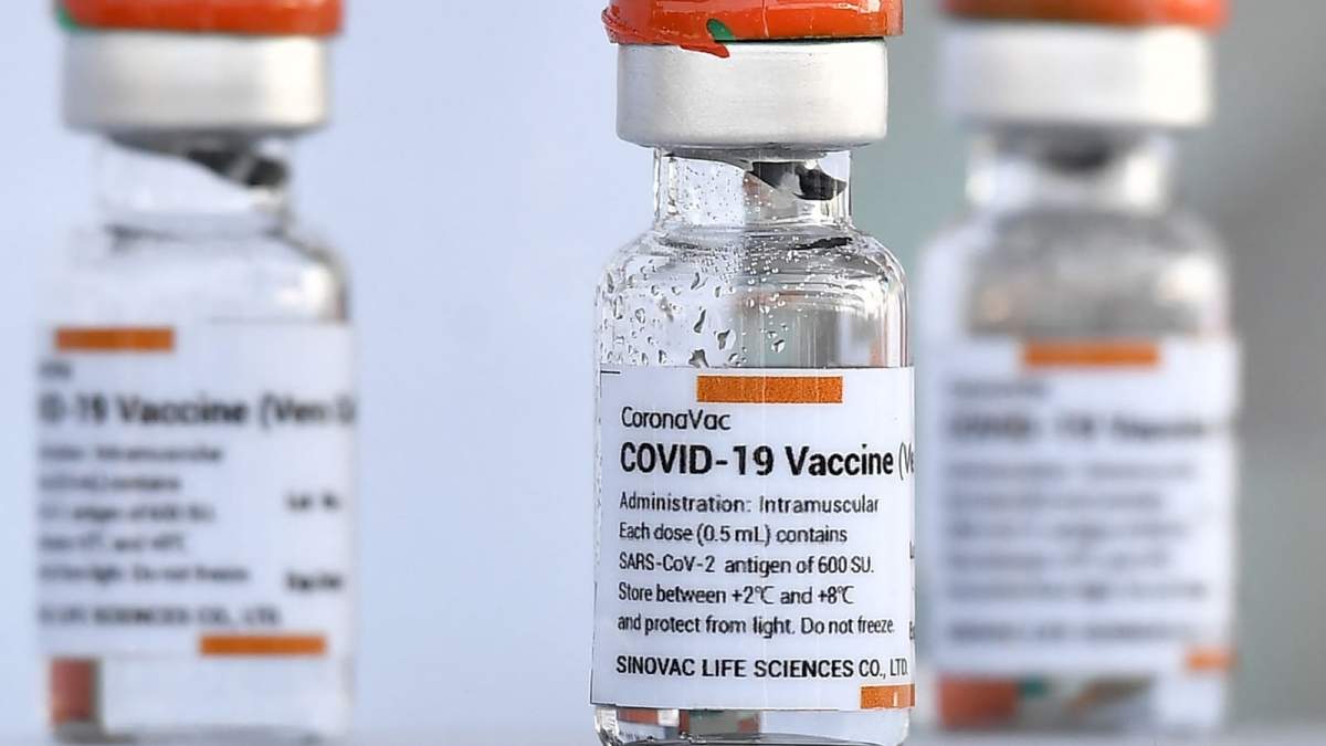 Imagen de la vacuna Coronavac, desarrollada por la farmacéutica china Sinovac. Fuente: (Twitter)