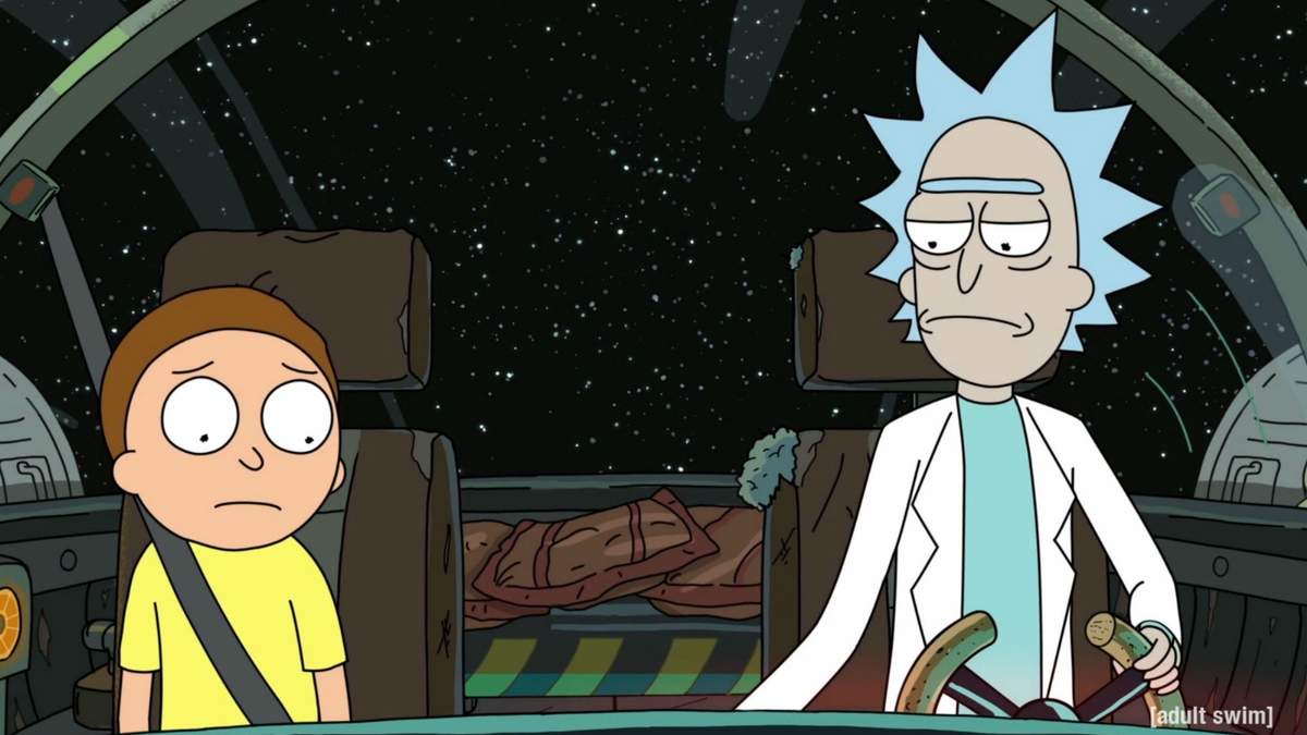 Rick and Morty. Fuente: (Instagram)
