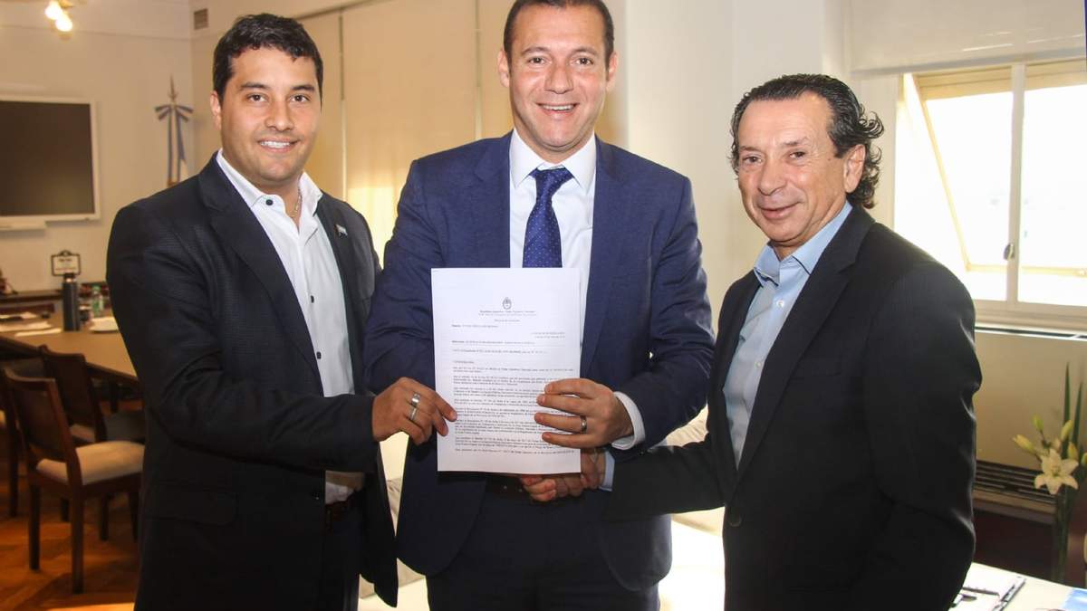 Carlos Koopmann junto a Omar Gutiérrez y Dante Sicca Fuente:(Instagram)