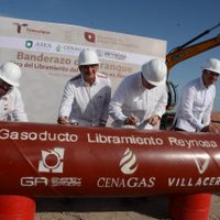 Inicia Américo construcción de gasoducto Libramiento en Reynosa; Tamaulipas se confirma como referente energético