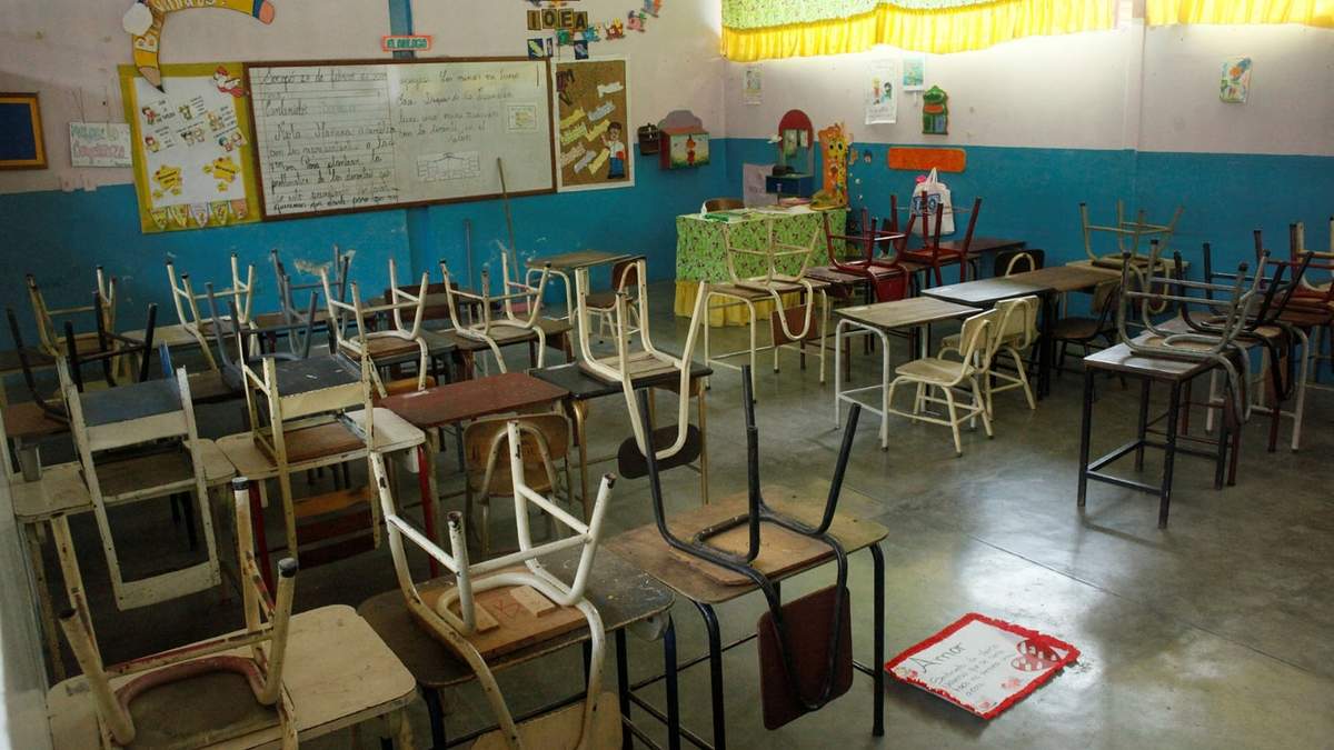 Clases en Neuquén. Fuente: (Twitter)