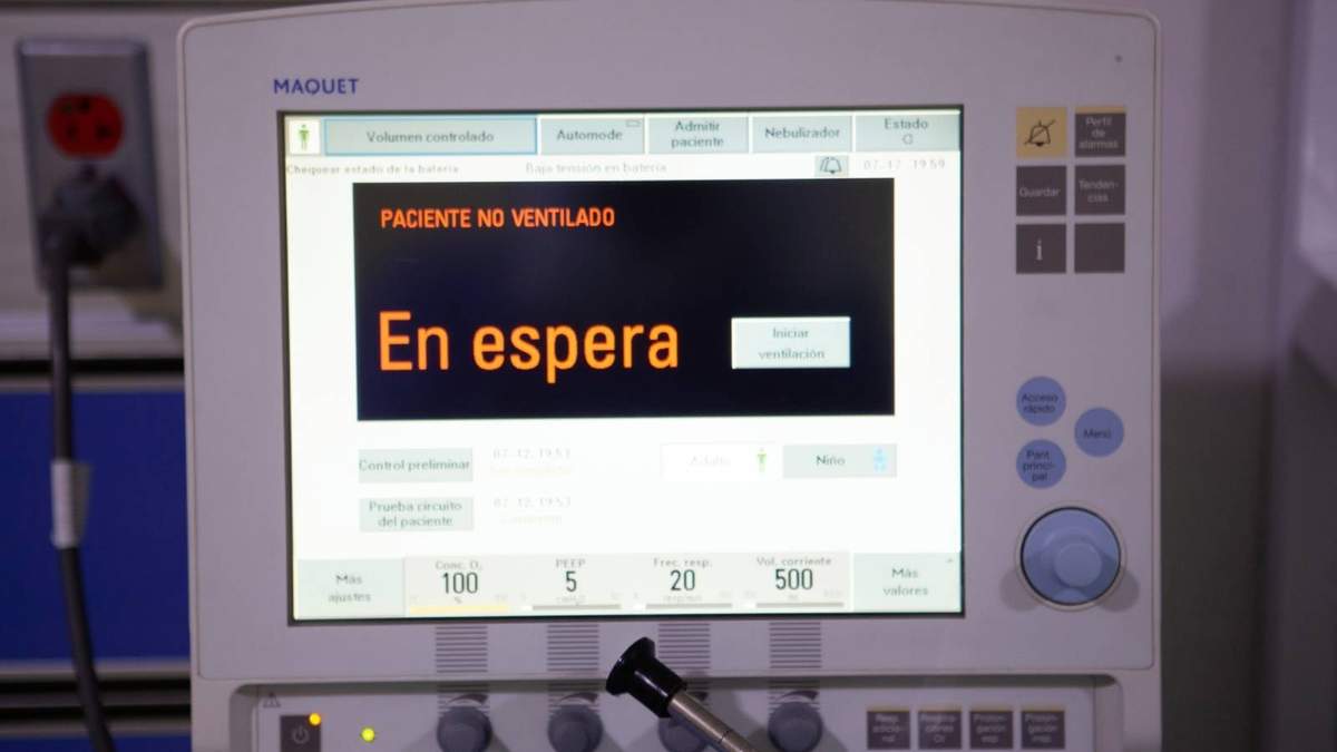 Dispositivo para atención de pacientes en cuidados intensivos por covid