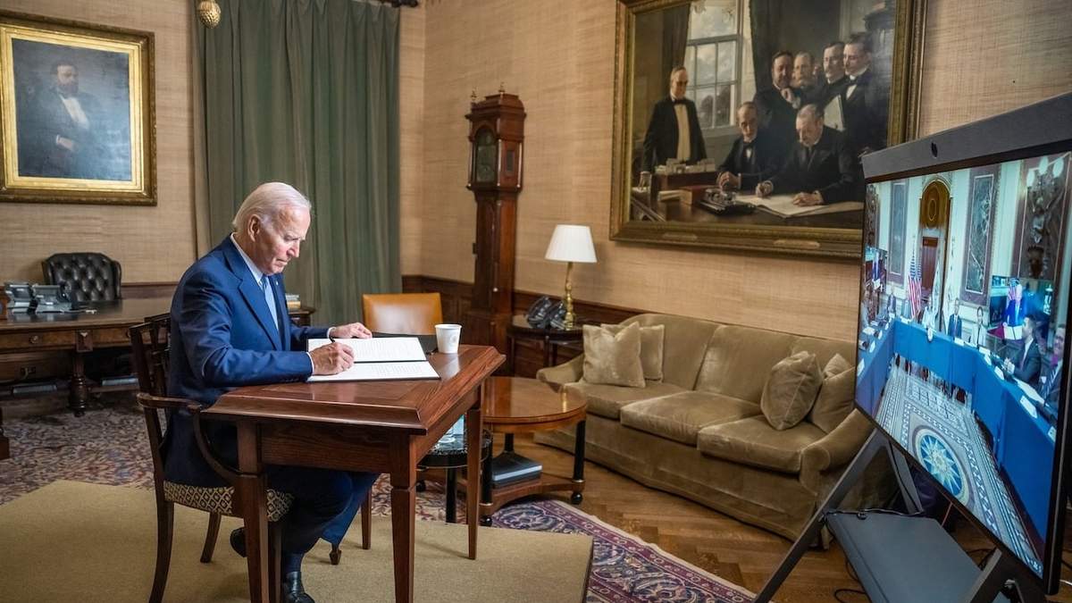 El presidente estadunidense