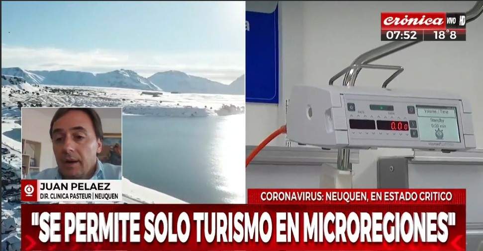 Captura pantalla. Fuente: (Crónica TV)