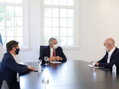 Alerta coronavirus: reunión clave de Alberto Fernández con mandatarios del AMBA