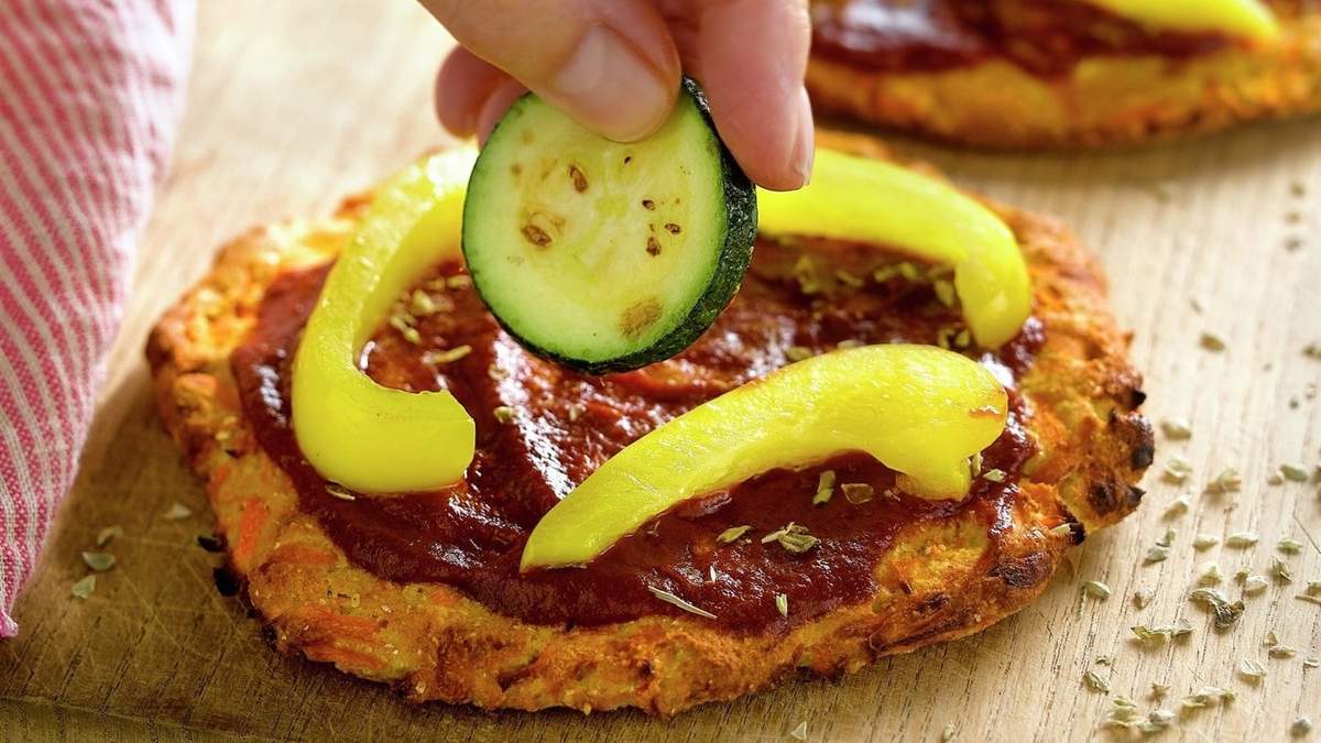 Pizzetas de zanahoria. Funete: (X)