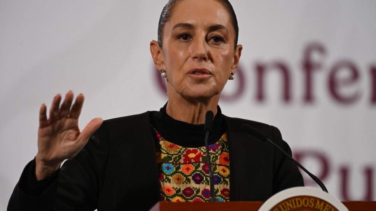 La Presidenta Claudia Sheinbaum en la mañanera