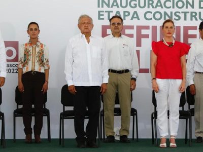 En su informe por los cuatro años de su triunfo, AMLO destaca rescate de Pemex y CFE