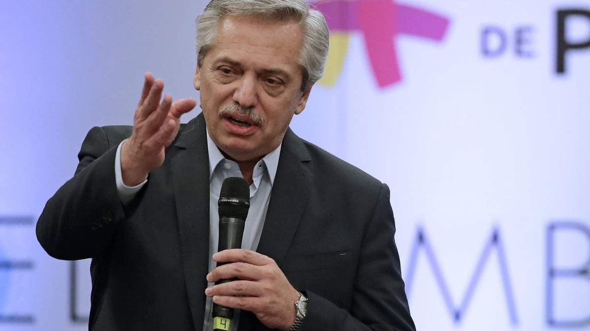 Presidente Alberto Fernández. Fuente: (Twitter)