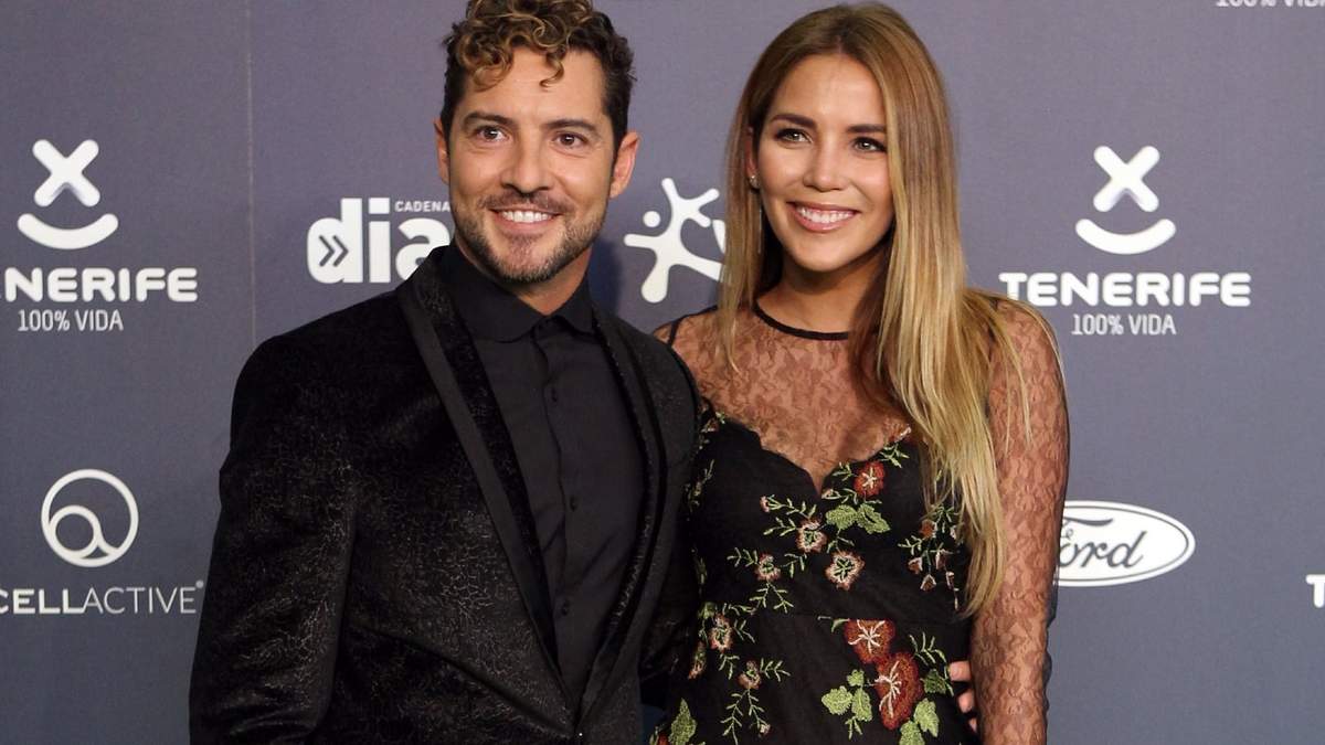 David  Bisbal y Rosanna Zanetti. Fuente: (Instagram)