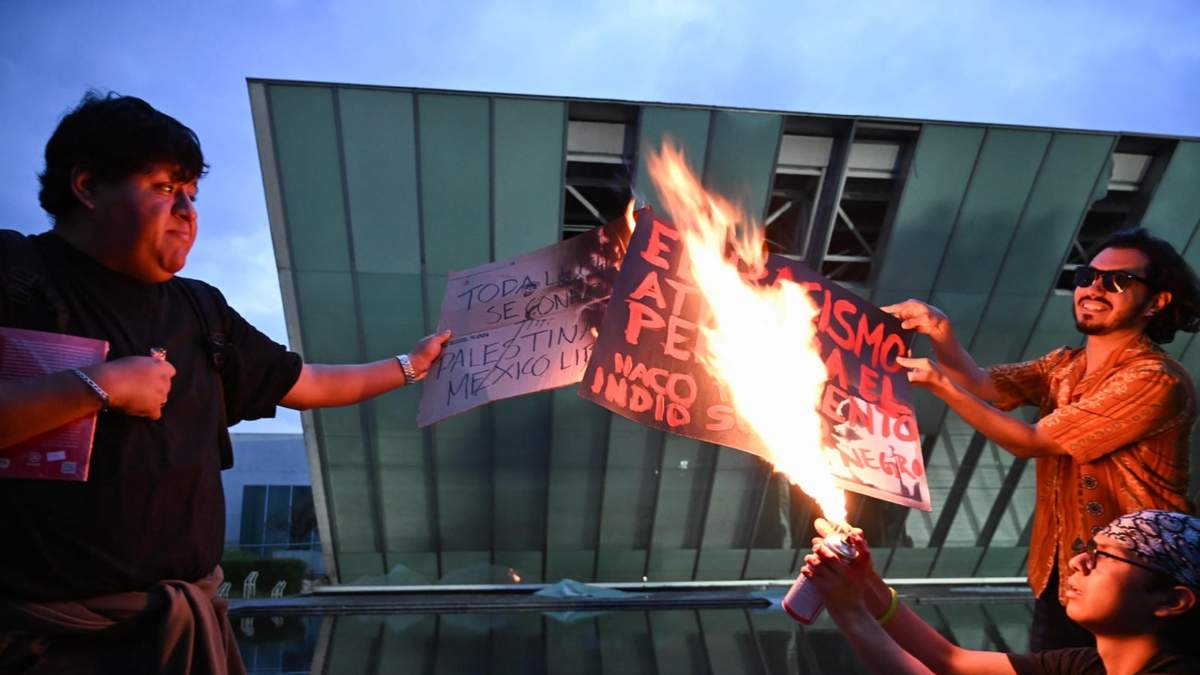 Incidentes violentos en el interior de CU