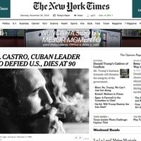 Prensa de EU destaca la muerte de Fidel