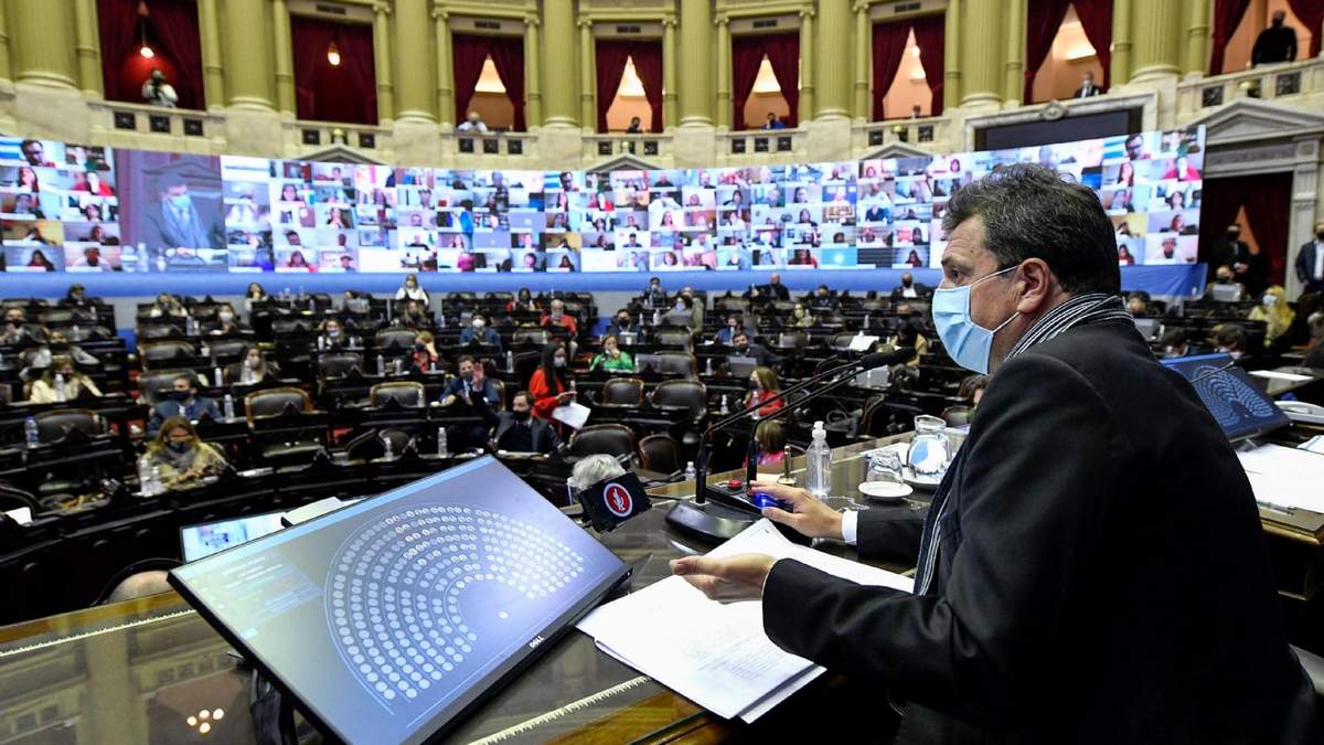 Sergio Massa, presidente de la Cámara de Diputados. Fuente: (Twitter)