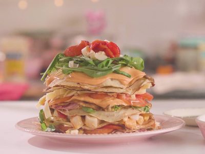 Torre de panqueques: hacé esta nueva versión del clásico de Navidad para disfrutar en invierno