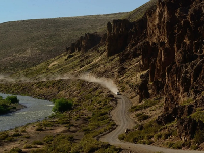 Dos ríos, un paisaje inolvidable: el mirador más lindo para descubrir en el norte neuquino