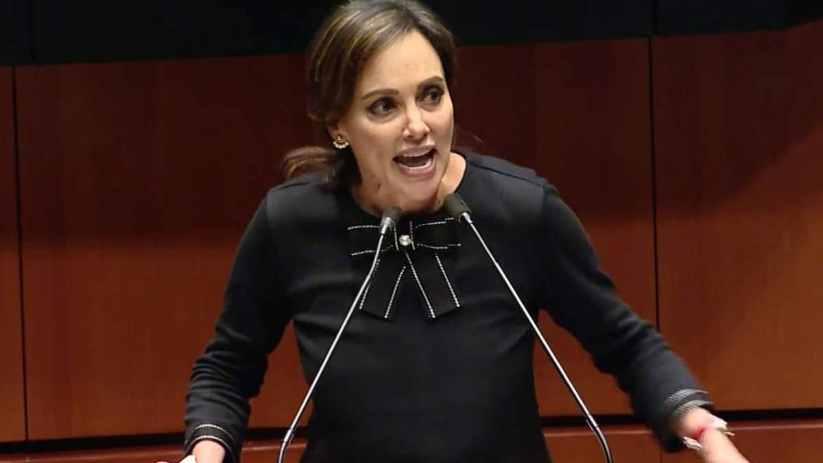 La senadora panista Lilly Téllez