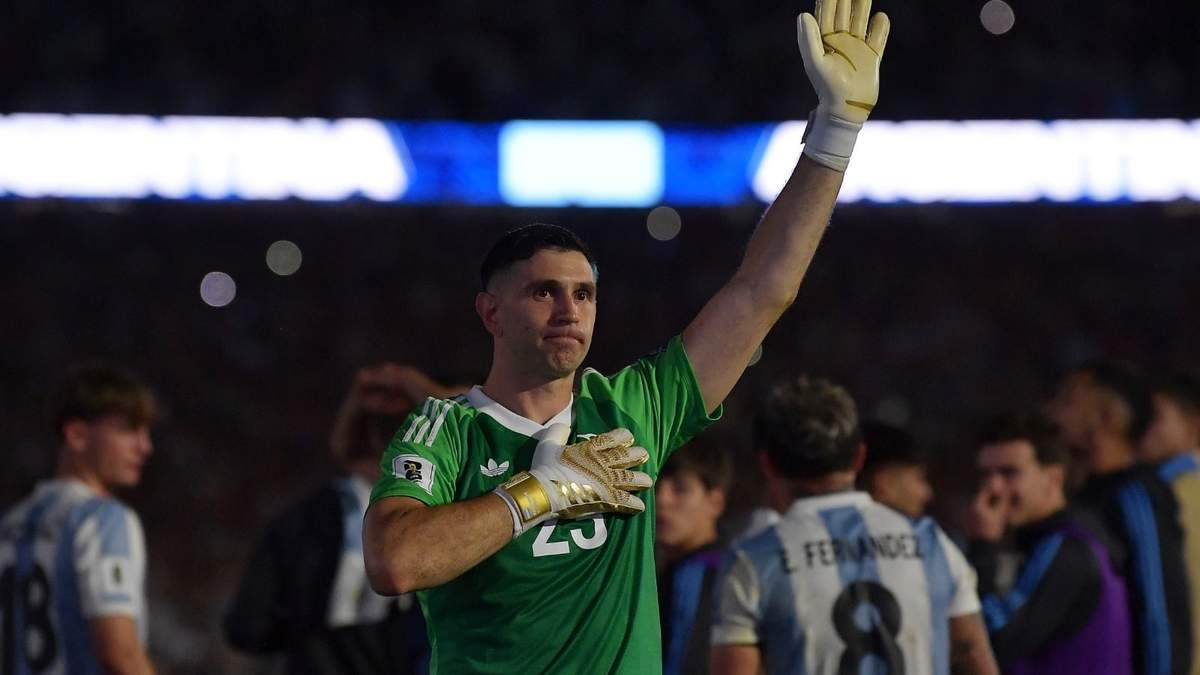 Dibu Martinez. Fuente: (Getty)