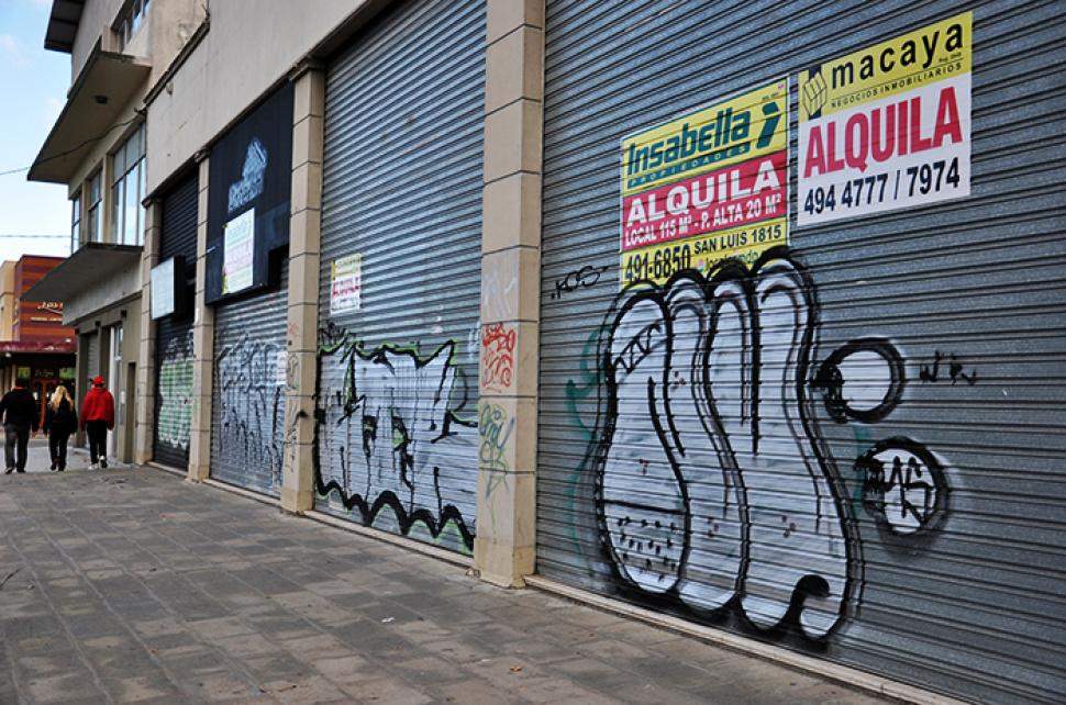 Comercios cerrados. Fuente: (Twitter)