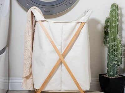 Sin gastar un peso: creá este canasto de ropa con 2 cosas que capaz tenés en tu hogar