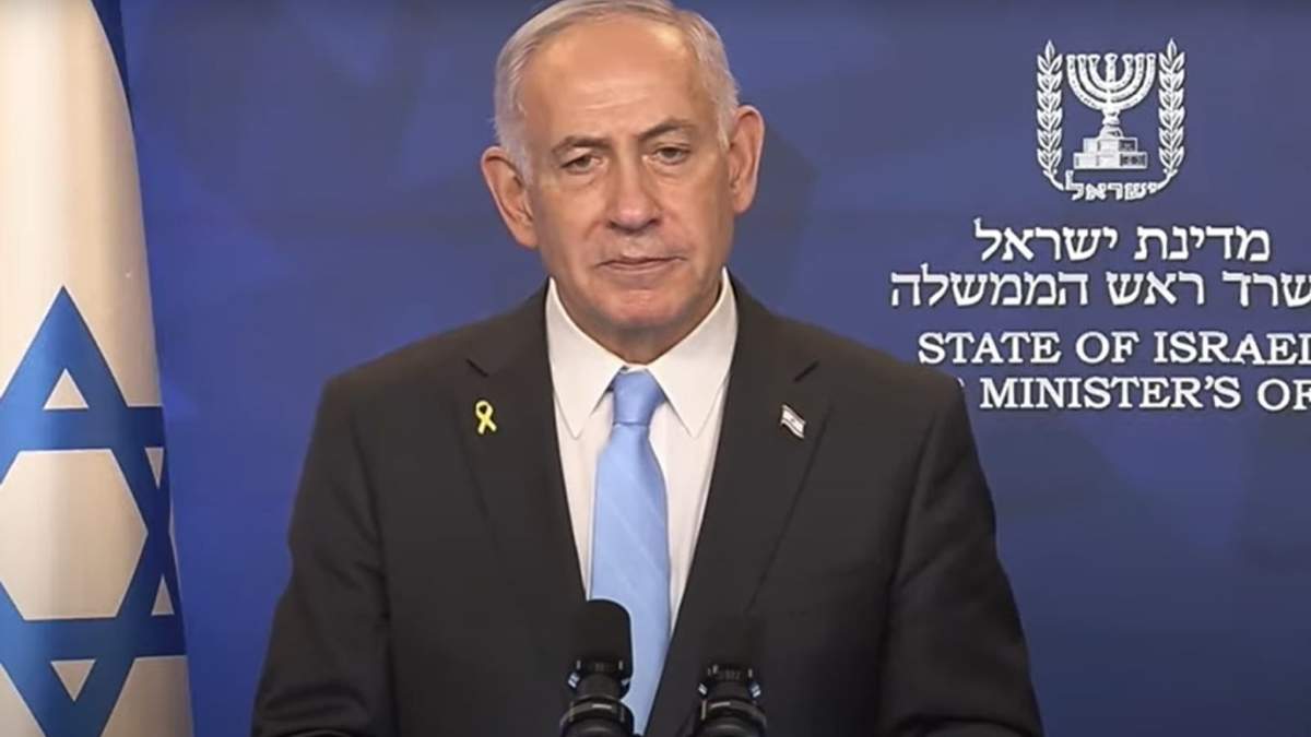 El primer ministro israelí, Benjamin Netanyahu