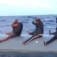 EU captura un submarino con 2 mil 500 kilos de cocaína en el Caribe