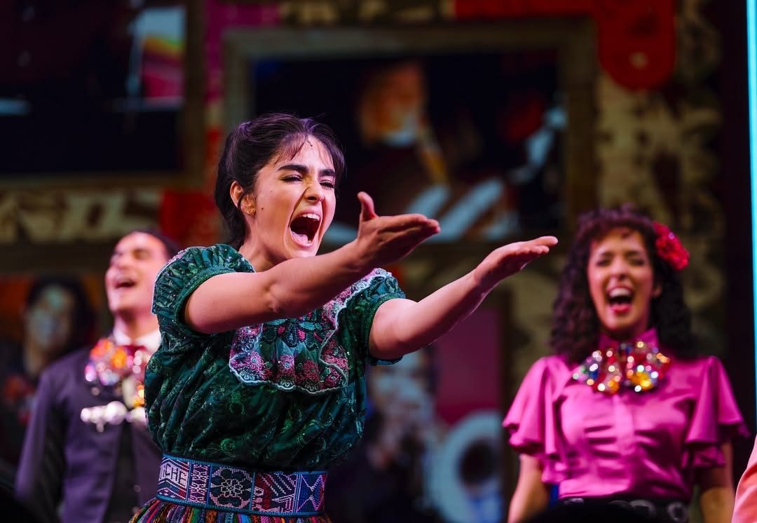 Aline como Itzel. Foto IG @rwhcmusical