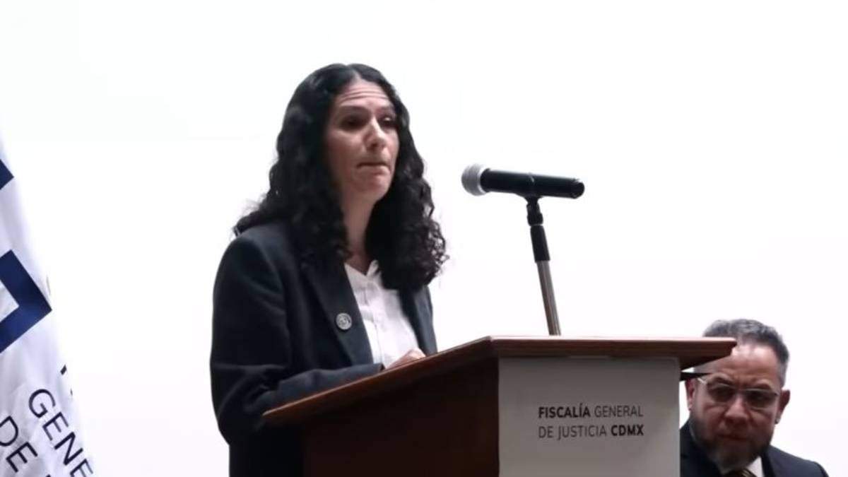 La fiscal de la CDMX en conferencia de prensa sobre la explosión por una pipa de gas en el Puente de la Concordia en Iztapalapa