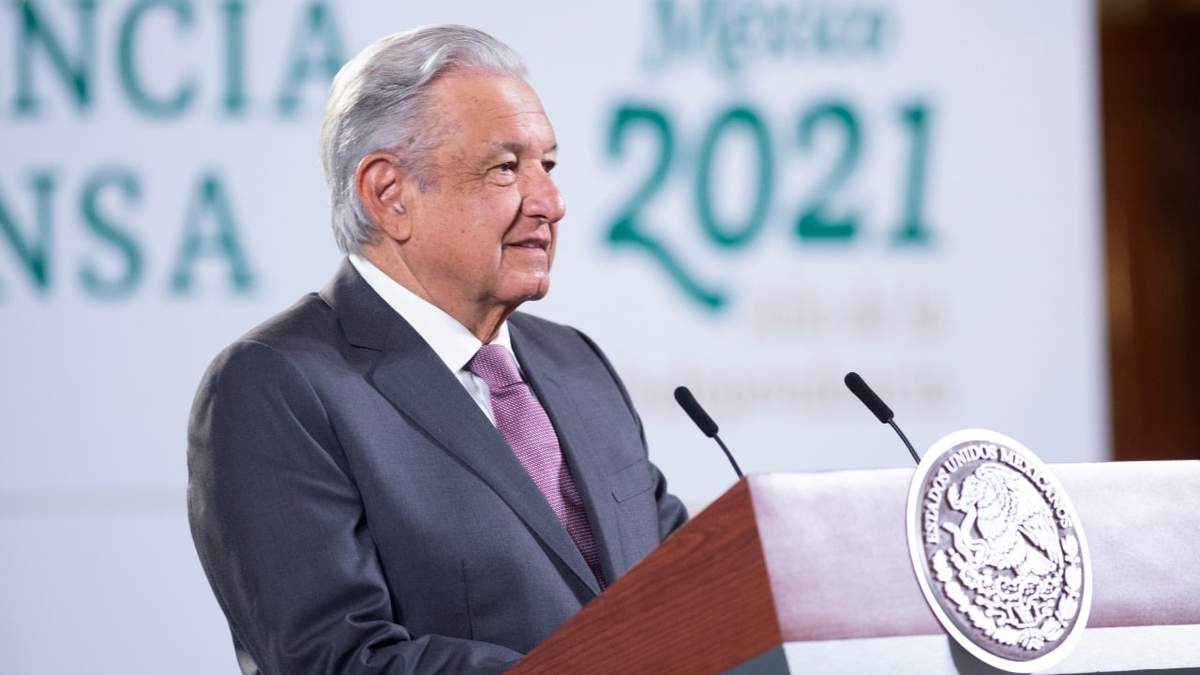 El presidente López Obrador