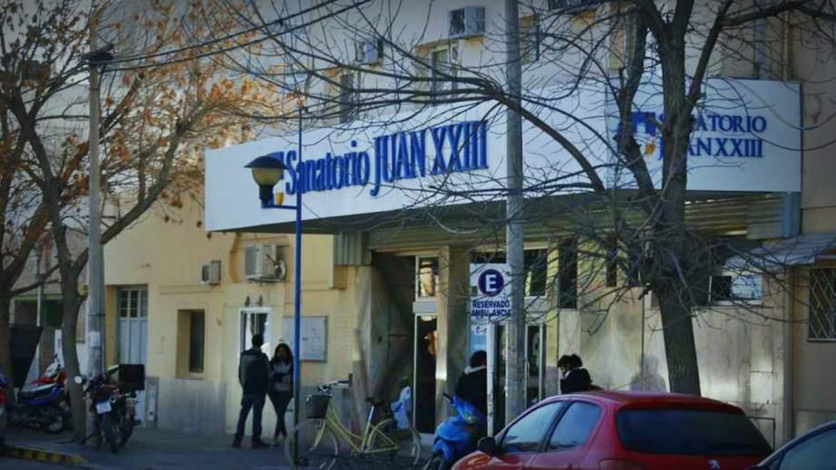 Sanatorio Juan XXIII. Fuente: (Twitter)