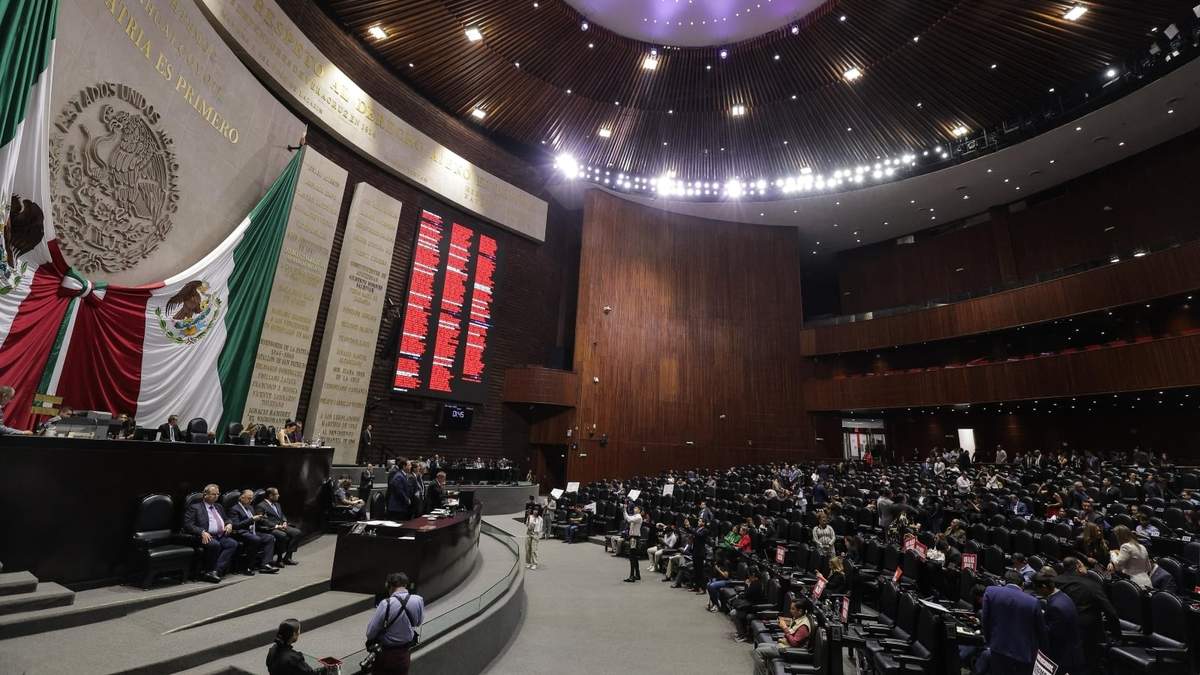 Sesión en la Cámara de Diputados