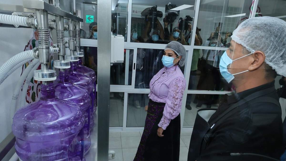 La jefa de Gobierno, Clara Brugada Molina, presentó seis nuevas plantas del programa Agua Bienestar