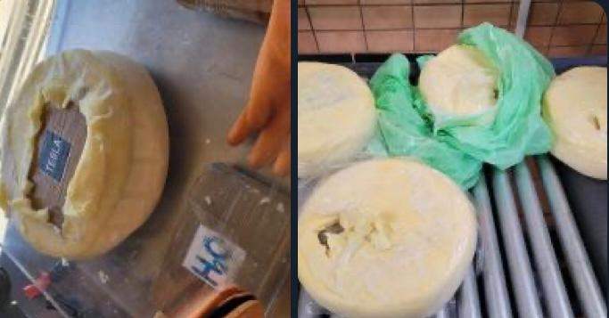 Queso relleno de coca
