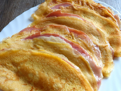 Crepes de jamón y queso: si querés comer algo rápido, anotá esta receta que es un 10