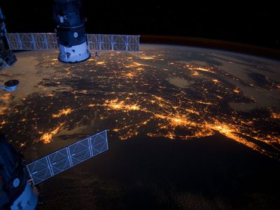 Buenos Aires desde el espacio: la increíble foto tomada por Estación Espacial Internacional