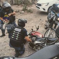 La policía demoró a un sujeto que intentó huir de un operativo