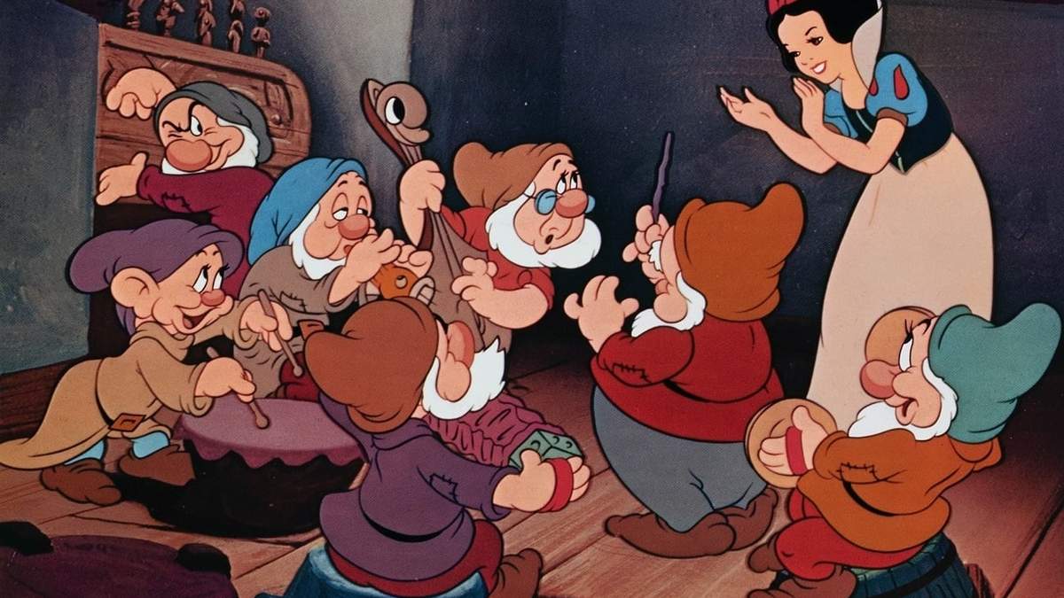 Blancanieves y los siete enanitos. Fuente: (Instagram)