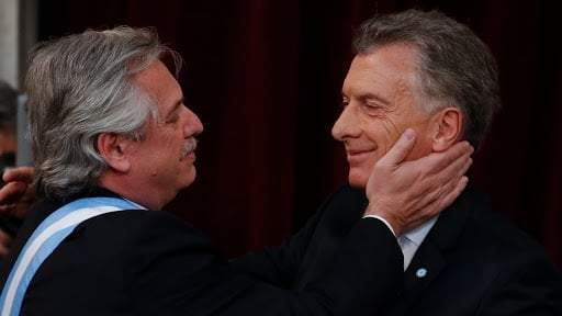 Fernández y Macri. Foto (Twitter).