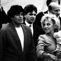 La reacción de Claudia Villafañe al enterarse del deceso de Diego Maradona: de las primeras en saber