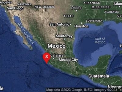 Se registran dos sismos en Cihuatlán, Jalisco, de magnitud 5.7 y 5.9 en menos de una hora